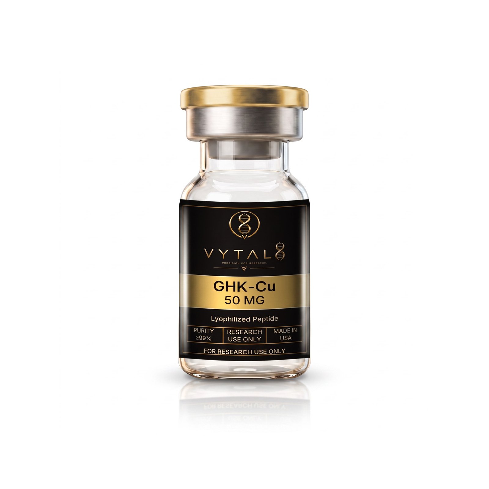 GHK-Cu 50 MG research vial — VYTAL8