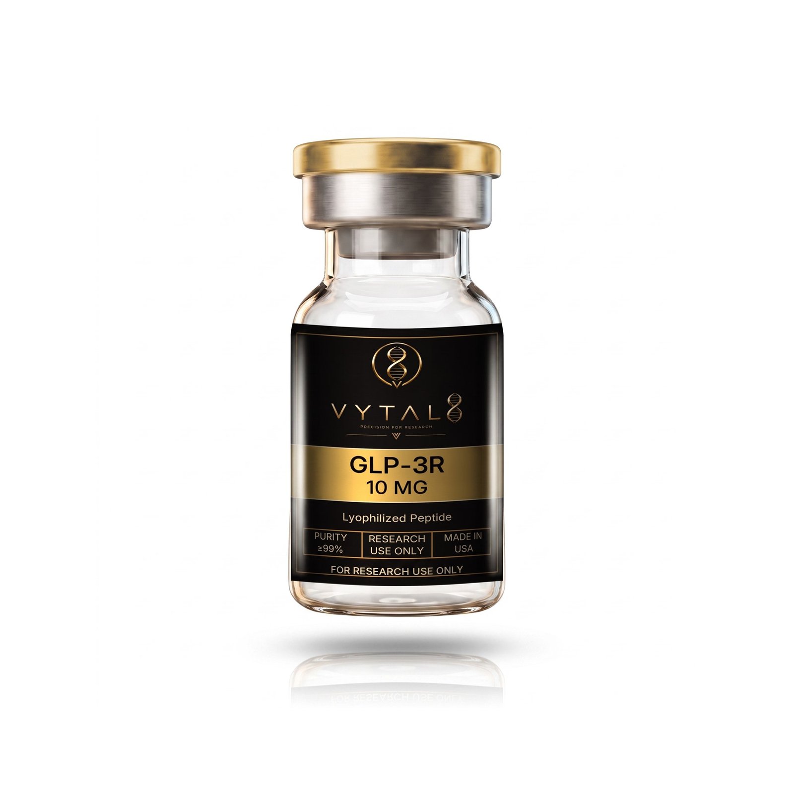 GLP-3R 10 MG research vial — VYTAL8