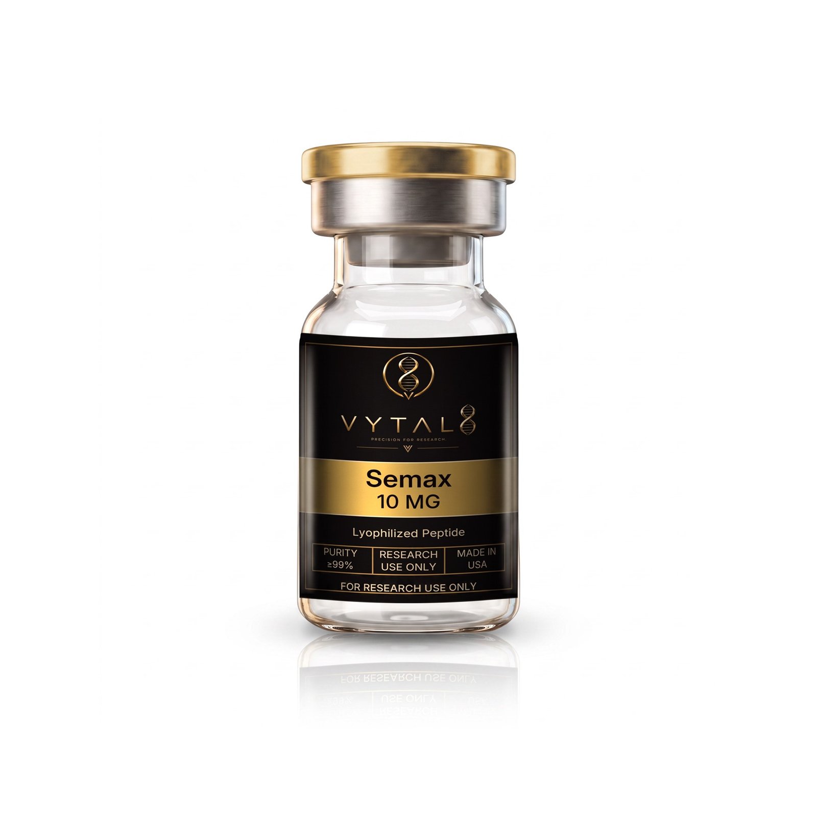 Semax 10 MG research vial — VYTAL8